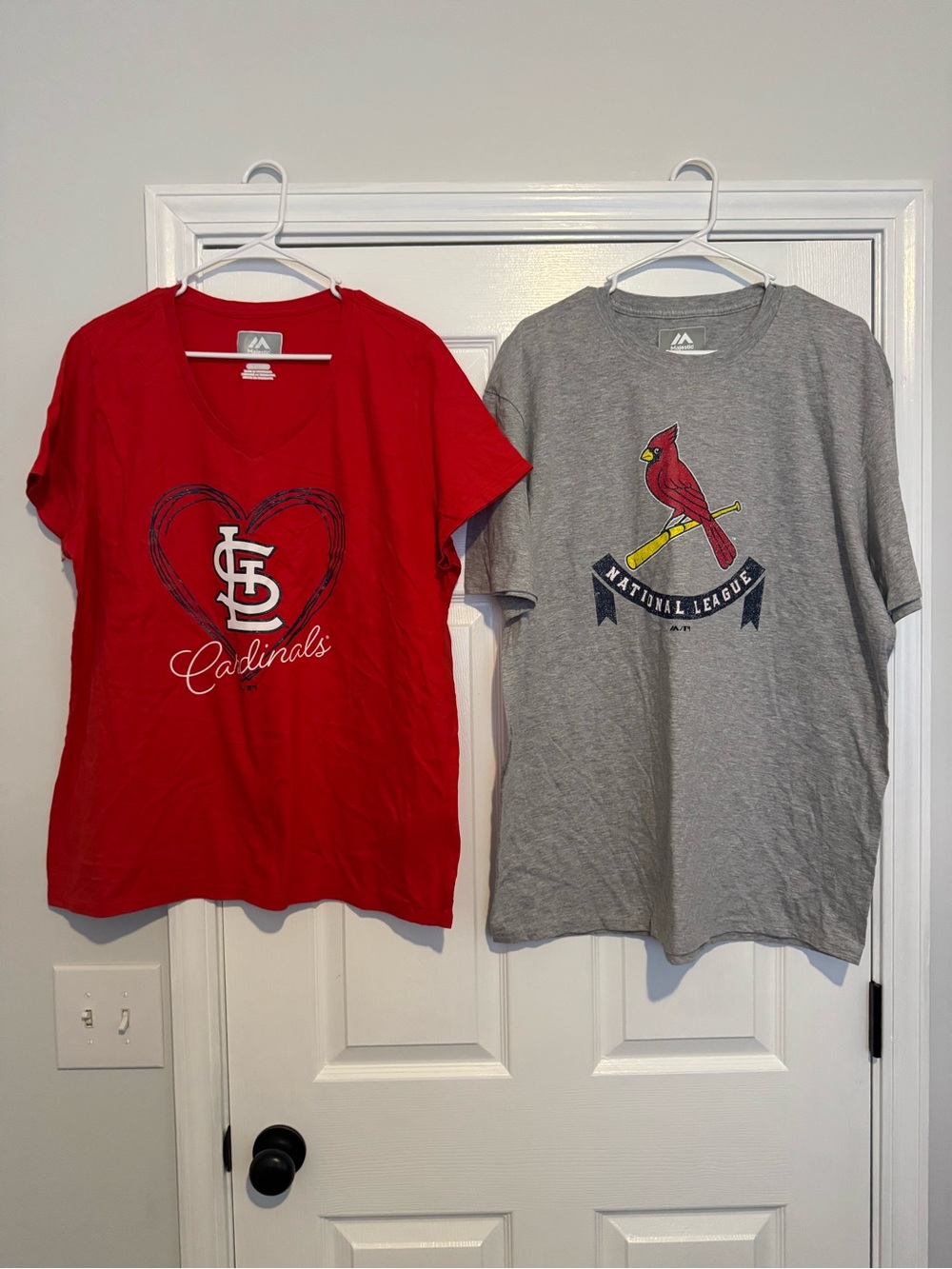 St. Louis Cardinals Tee Bundle (Women’s VNeck & Men’s Tee) NEW